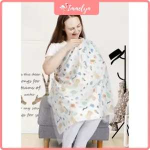 Immelyn Nursing Apron Menyusui 2in1 Kelambu Stroller