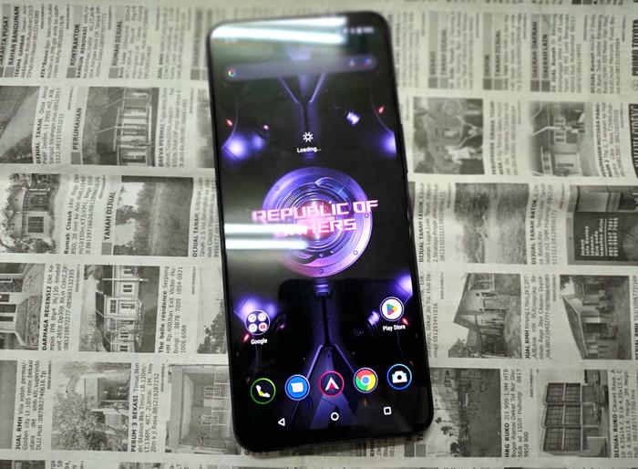 Gambar Hape Gaming ASUS ROG Phone 5 ROG 5 RAM 18/512 Seken Mulus Signal Anti Begal dari CNC phoneshop Kota Administrasi Jakarta Pusat Tokopedia