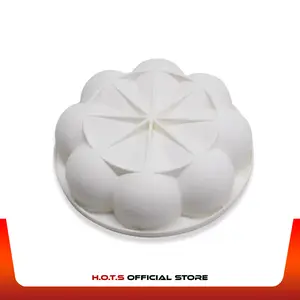 cetakan kue silicone loyang cake bunga clover pavoni mold - foodgrade