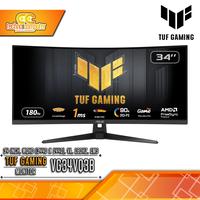 Gambar MONITOR ASUS TUF GAMING VG34VQ3B Curved Gaming Monitor - 34 inch, WQHD (3440 x 1440), VA, 180Hz, 1ms dari Techno Computer Bali Kota Denpasar 1 Tokopedia