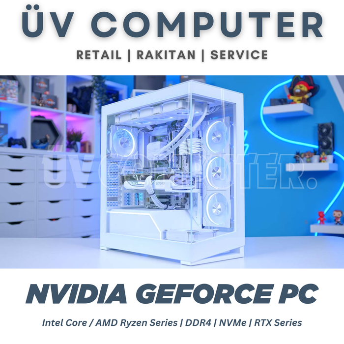 Gambar Rakitan UV Computer Nvidia Geforce PC Gaming Editing Render Intel Core i3 i5 i7 LGA1200 | DDR4 | SSD M.2 NVMe | H510M | RTX 3050 6GB - INTEL CORE I3, 2x8GB / 256GB dari UV Computer Mall Kota Medan Tokopedia