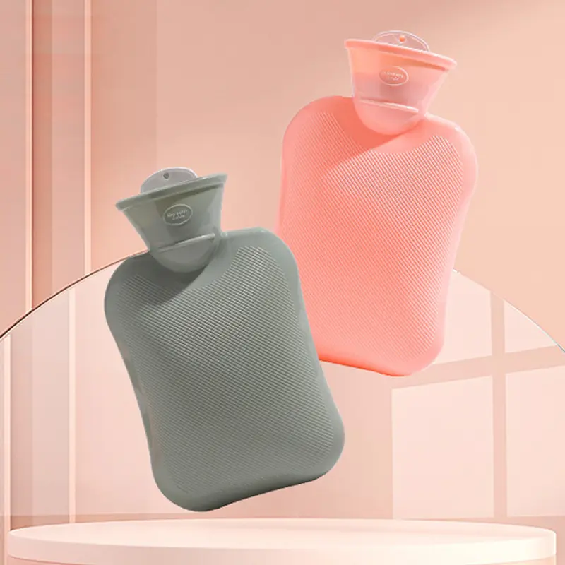 500/1000ml Kantung Kompres Air Panas Pereda Nyeri Perut / Kantong Kompres Girl Karakter / Hot Water Bag