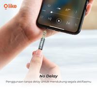 Gambar KABEL AUDIO OLIKE ATA1 AUX JACK 3.5MM TO JACK 3.5 MM BRAIDED HIFI QUALITY CABLE 1M dari btgcom Kota Denpasar 4 Tokopedia