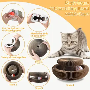 Mainan Kucing Anjing Cakaran Koquena Organ Cat Scratching Board