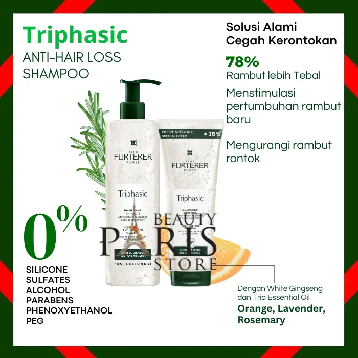 RENE FURTERER Triphasic Shampoo 600ML 0