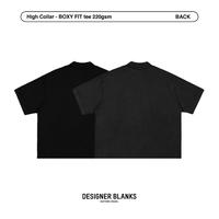 Gambar MATTHIEU MIGUEL - HIGH COLLAR BOXY FIT TEE - 220 GSM - Sage, XL BOXY dari matthieu miguel Kota Tangerang Selatan 2 Tokopedia