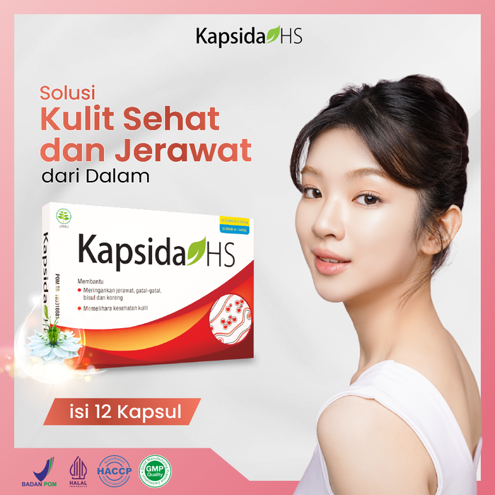 Gambar KAPSIDA HS 12 Kapsul – Membantu Memelihara Kesehatan Kulit dari Kembang Bulan Indonesia Kota Surabaya Tokopedia