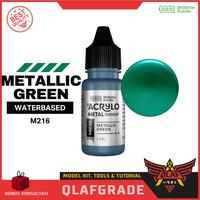 Gambar ACRYLO METALLIC GREEN M216 cat gundam hand brush airbrush model kit dari Wahkhilaf Kota Surabaya 1 Tokopedia
