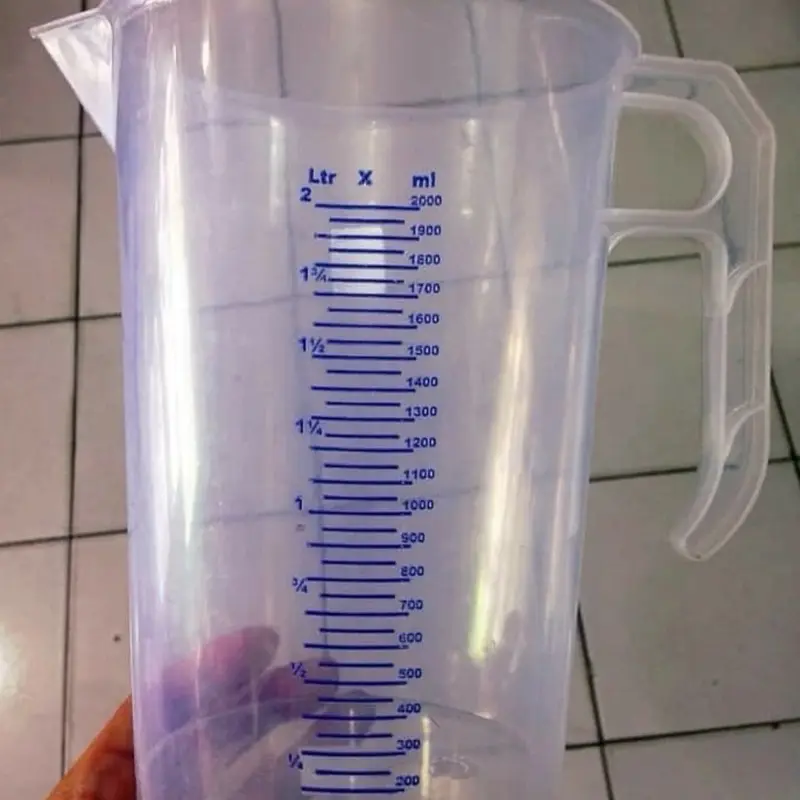 GELAS TAKAR/GELAS UKUR 2Liter/teko plastik 2ltr/2000ml 5