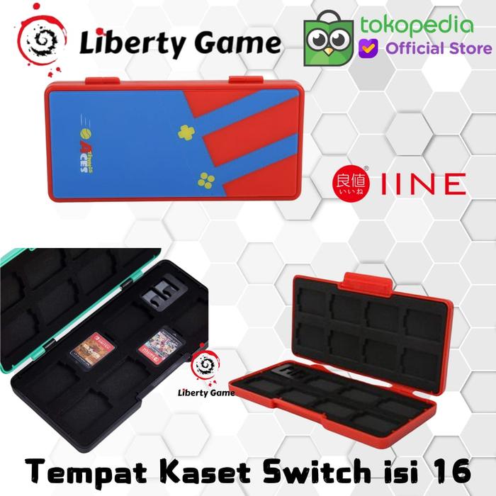 Gambar IINE Game Card Case / Tempat Kaset / Catride Cover 16+ for Nintendo Switch L157 dari Liberty Game Store Kota Administrasi Jakarta Utara Tokopedia