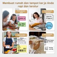 Gambar Kertas Label Bingkai Khusus NIIMBOT B1/B21/B3S/B21PRO/B31, Tahan Air dan Gores, Cetak Barcode dengan Thermal Transfer - Model Sorban Kuning Pose Peace dari NIIMBOT Indonesia Kab. Tangerang 4 Tokopedia