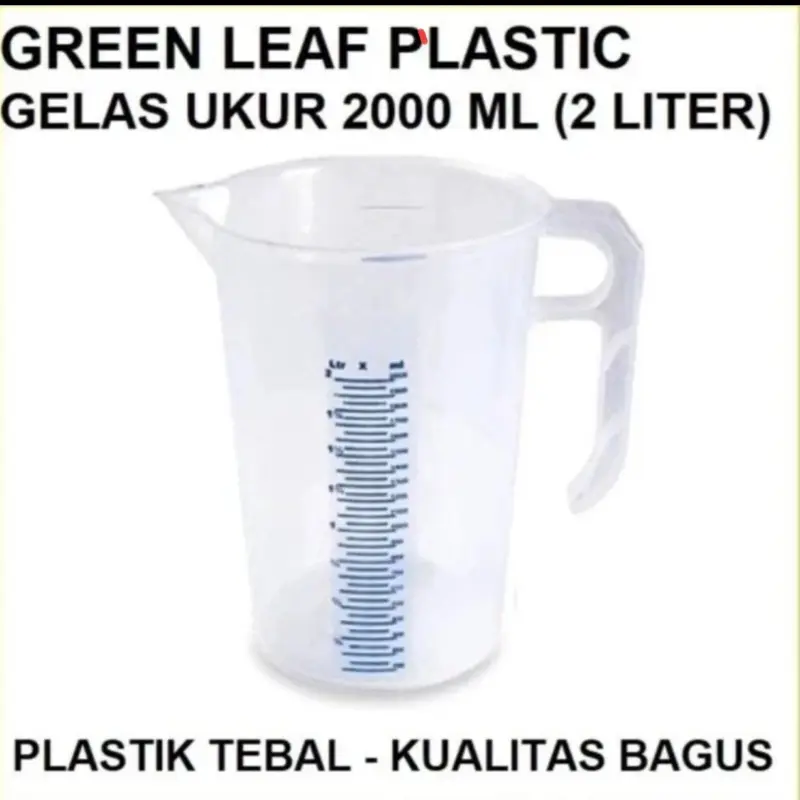 GELAS TAKAR/GELAS UKUR 2Liter/teko plastik 2ltr/2000ml 2