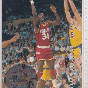 1995-96 Upper Deck #138 The Rookie Years Hakeem Olajuwon