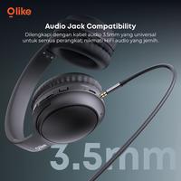 Gambar HEADSET OLIKE H1S TITAN HEADPHONE WIRELESS BLUETOOTH 5.4 + AUDIO JACK 3.5MM HI-FI BASS dari btgcom Kota Denpasar 4 Tokopedia