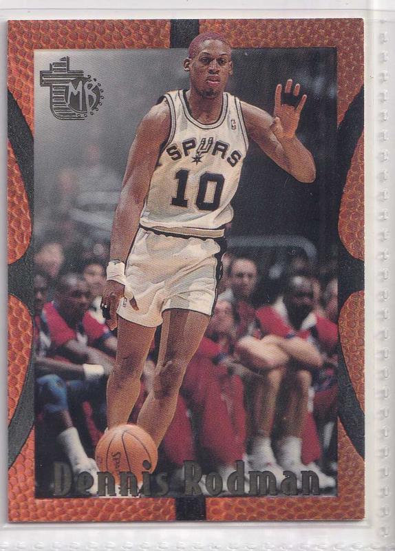 1994-95 Topps Embossed #89 Dennis Rodman - Shop | Tokopedia