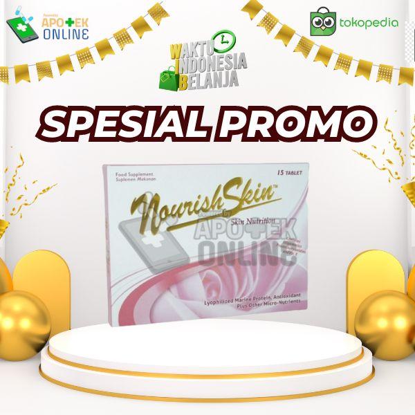 Gambar NOURISH SKIN 1 BOX ISI 30 TABLET dari Apotek Puri Beta Larangan Kota Tangerang Tokopedia