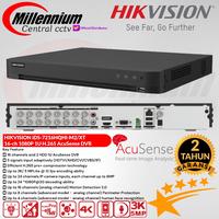 Gambar DVR HIKVISION 16CH iDS-7216HQHI-M2/XT TURBO ACUSENSE DVR SUPPORT 5MP H.265 - DVR SAJA dari Millennium Central CCTV Kota Administrasi Jakarta Barat 4 Tokopedia
