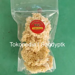 Snack Beras Rengginang Bipang Vegetarian Vege RC Vegan Snack khas Pontianak - Enak & Gurih