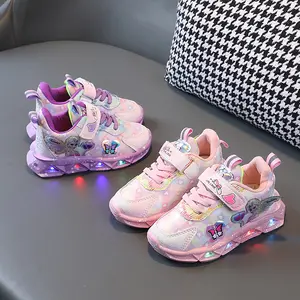 Sepatu anak perempuan LED IMPORT