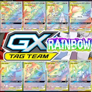 KARTU POKEMON TCG RAINBOW GX TAG TEAM HOLOGRAM ENGLISH VERSION