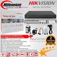 Gambar DVR HIKVISION 16CH iDS-7216HQHI-M2/XT TURBO ACUSENSE DVR SUPPORT 5MP H.265 - DVR SAJA dari Millennium Central CCTV Kota Administrasi Jakarta Barat 5 Tokopedia