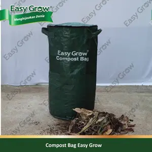 Easy Grow Compost Bag Composter 80 Liter 80L untuk Pembuatan Kompos Daun Sampah Organik Dapur dll