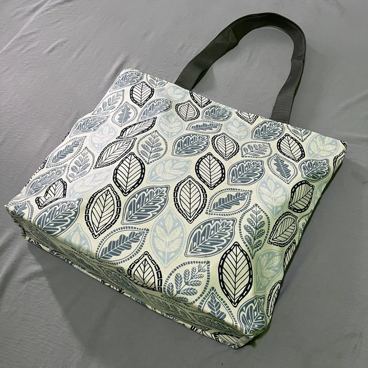 Tas totebag besar jumbo resleting belanja piknik laundry TBJKM TW