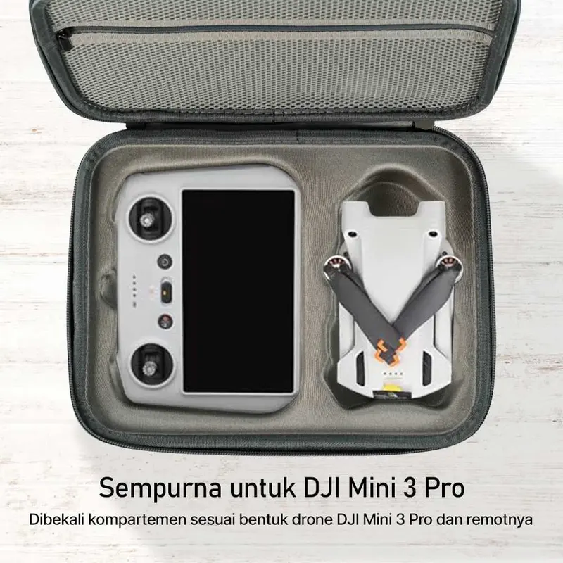 Tas Drone Hard Shell Storage Bag for DJI Mini 3 Pro - AS26 (HANYA TAS) 5