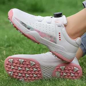 Sepatu golf wanita baru tahan air non-slip bernapas