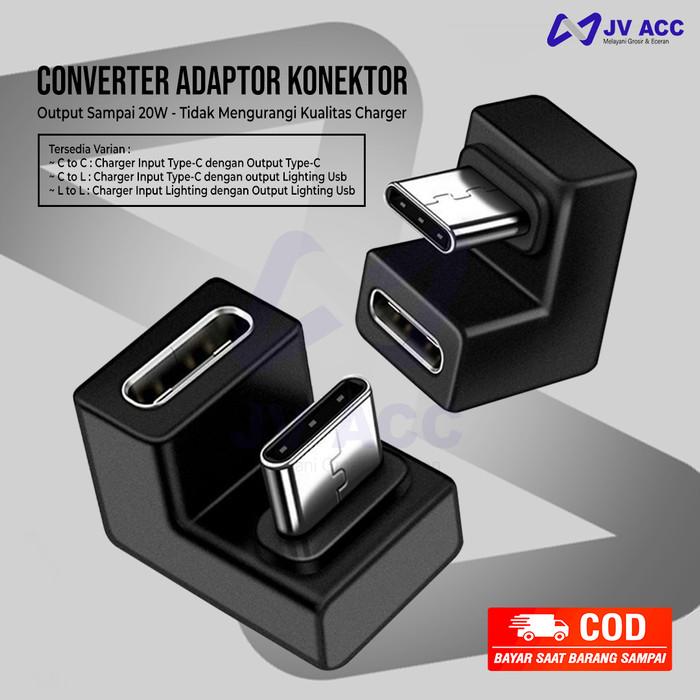 Product Introduction of NANVAN NVN-C3 SAMBUNGAN CONVERTER ADAPTER ADAPTOR KONEKTOR CHARGER SIKU USB-C TO USB C / FOR IPHONE TO IPHONE / USB-C TO IPHONE 0