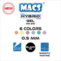Gambar MACS Hybrid Gel Pen HG 310 - Mix Color (Pulpen /  Pena / Ballpoint ) - isi 3 dari Macs World Kota Administrasi Jakarta Utara 3 Tokopedia