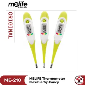 Termometer Digital Melife ME-210 Ujung Lentur Flexible Fleksibel Thermometer Bayi Anak Dewasa