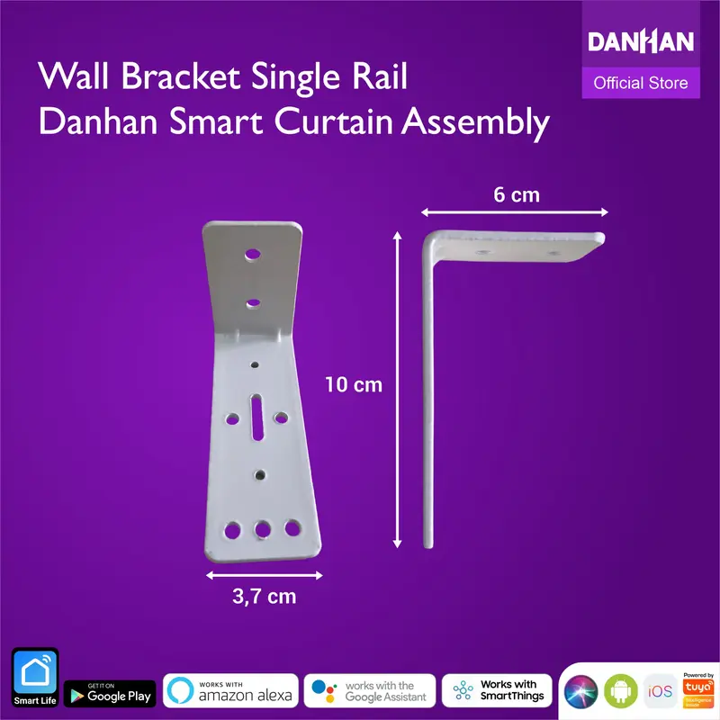 Bracket Danhan Smart Curtain Single Rel & Double Rel 0