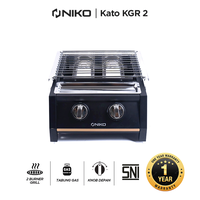 Gambar NIKO Kompor Grill 2 Tungku KGR2 dari Niko Indonesia Kota Administrasi Jakarta Barat 2 Tokopedia