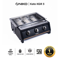 Gambar NIKO kompor Grill 3 Tungku KGR3 dari Niko Indonesia Kota Administrasi Jakarta Barat 2 Tokopedia