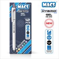 Gambar MACS Hybrid Gel Pen HG 310 - Mix Color (Pulpen /  Pena / Ballpoint ) - isi 3 dari Macs World Kota Administrasi Jakarta Utara 2 Tokopedia