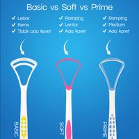 Gambar 12 pc QoraL PRIME pembersih lidah / sikat lidah / tongue cleaner (MIX) dari QoraL ID Kota Administrasi Jakarta Utara 5 Tokopedia