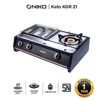 Gambar Kompor Gas Grill 2in1 NIKO KGRS21 dari Niko Indonesia Kota Administrasi Jakarta Barat 3 Tokopedia