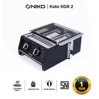 Gambar NIKO Kompor Grill 2 Tungku KGR2 dari Niko Indonesia Kota Administrasi Jakarta Barat 3 Tokopedia