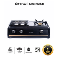 Gambar Kompor Gas Grill 2in1 NIKO KGRS21 dari Niko Indonesia Kota Administrasi Jakarta Barat 2 Tokopedia
