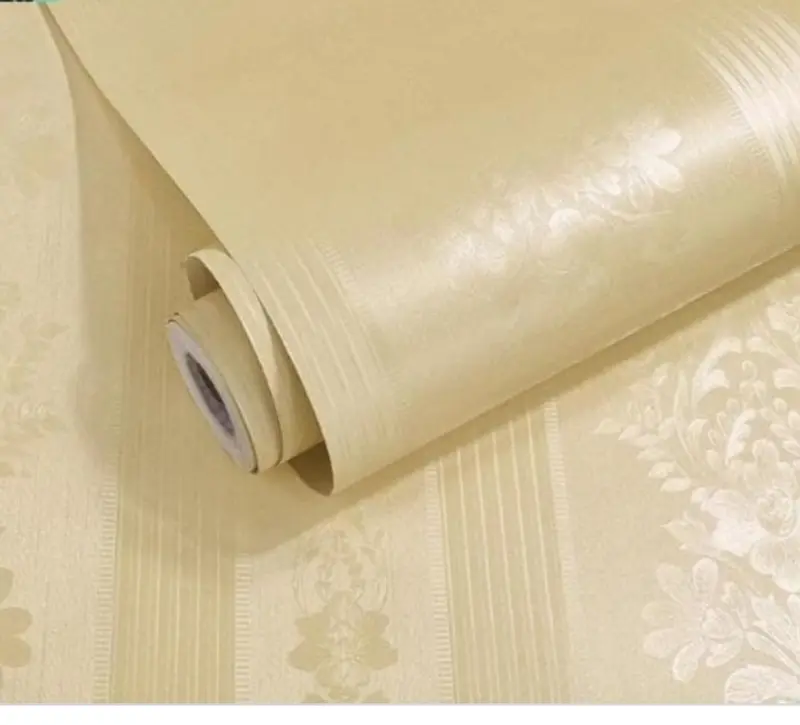 WALLPAPER DINDING TERMURAH MOTIF PUTIH POLOS MEWAH UKURAN 10 M X 45 CM 7