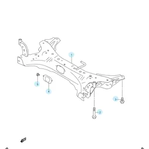 Frame Suspensi Suzuki Ignis ori SGP