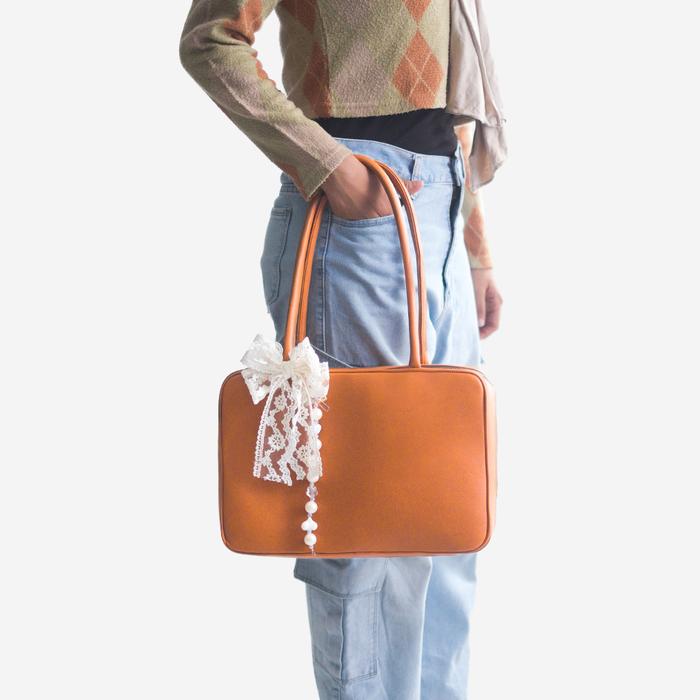 Gambar HANA Camel Top Handle Bag Tas Wanita Cewek Kerja Kuliah Laptop 14 inch Hobo Hitam From The Daily Smith dari The Daily Smith Store Kota Surakarta Tokopedia