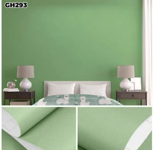 WALLPAPER DINDING TERMURAH MOTIF PUTIH POLOS MEWAH UKURAN 10 M X 45 CM 5