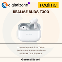 Gambar REALME BUDS T300 - 30dB Noise Cancellation - ORIGINAL - Putih dari DIGITAL ZONE_NEW Kota Administrasi Jakarta Pusat 1 Tokopedia