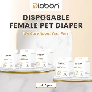 Diaper/Popok Diabon Anjing & Kucing Betina Premium