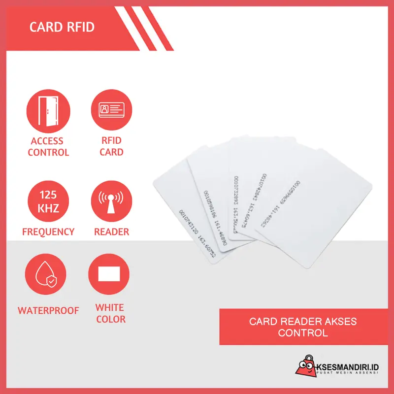 CARD Proxymity 125Khz / Kartu RFID 125khz