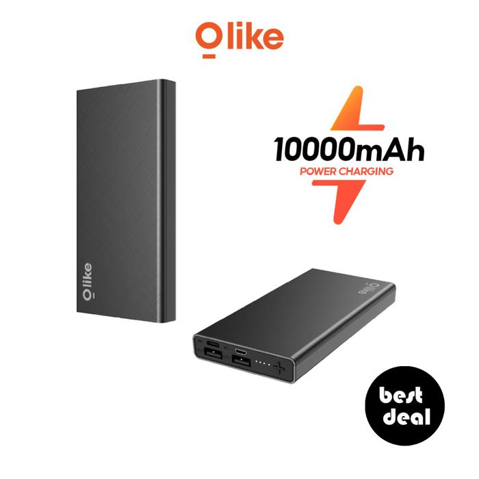 Gambar Olike P102 10000mAh Powerbank 2.1A Dual Input & Output dari bestdeal_NEW Kota Administrasi Jakarta Pusat Tokopedia
