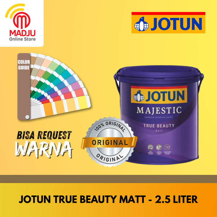 Gambar Majestic True Beauty Matt Jotun Cat Tembok dari MADJUTOKO_NEW Kota Bekasi Tokopedia