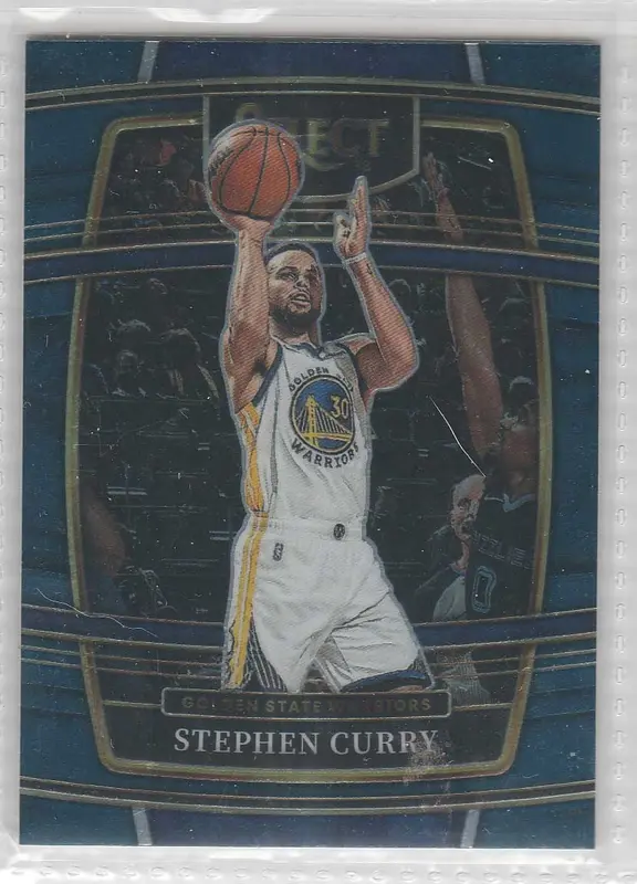2021-22 Panini Select Blue #94 Concourse Stephen Curry 0